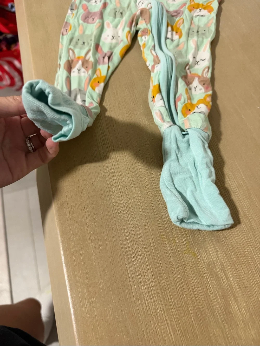 Little sleepies bunny pajamas